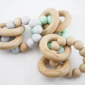 Rattle Silicone Teether