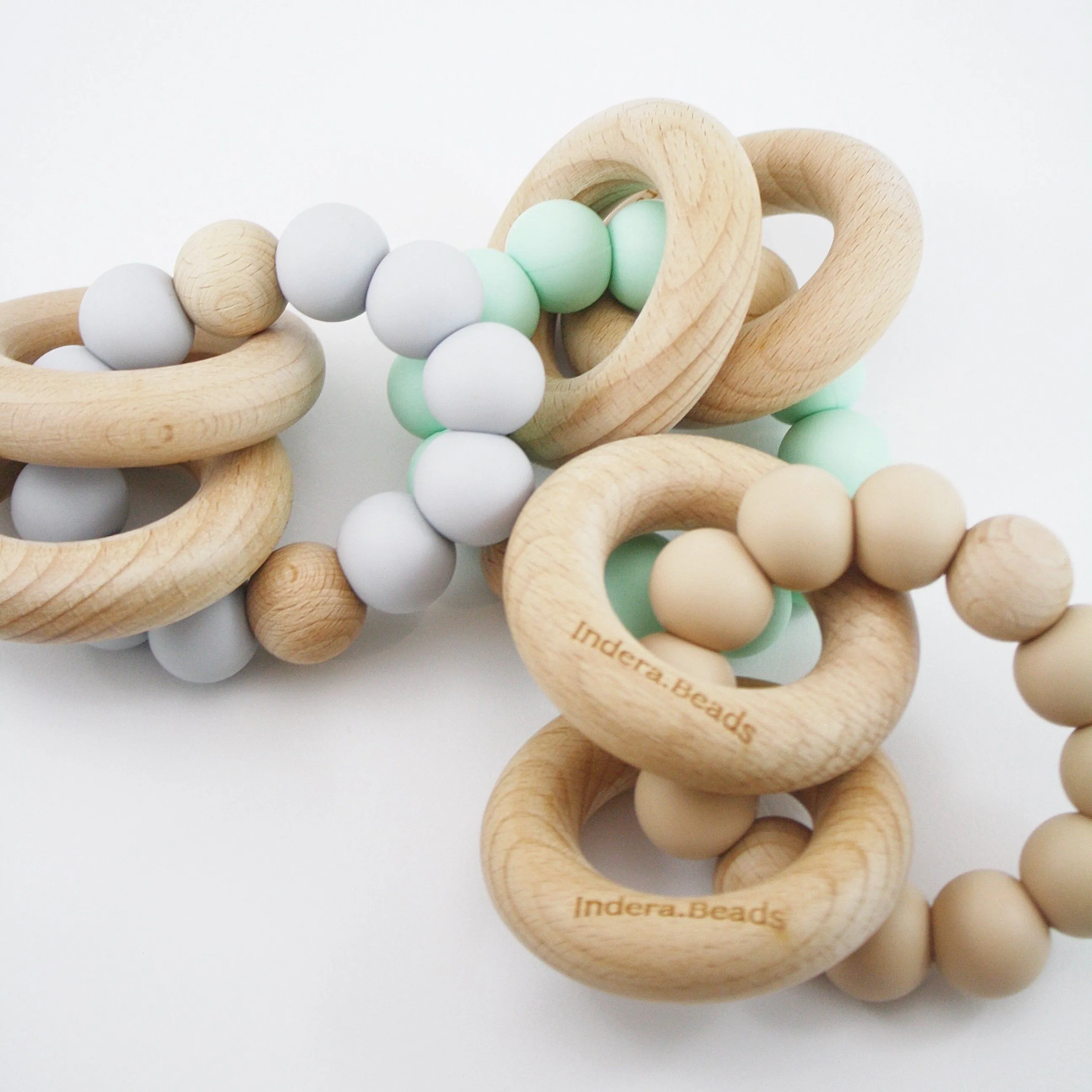 Rattle Silicone Teether