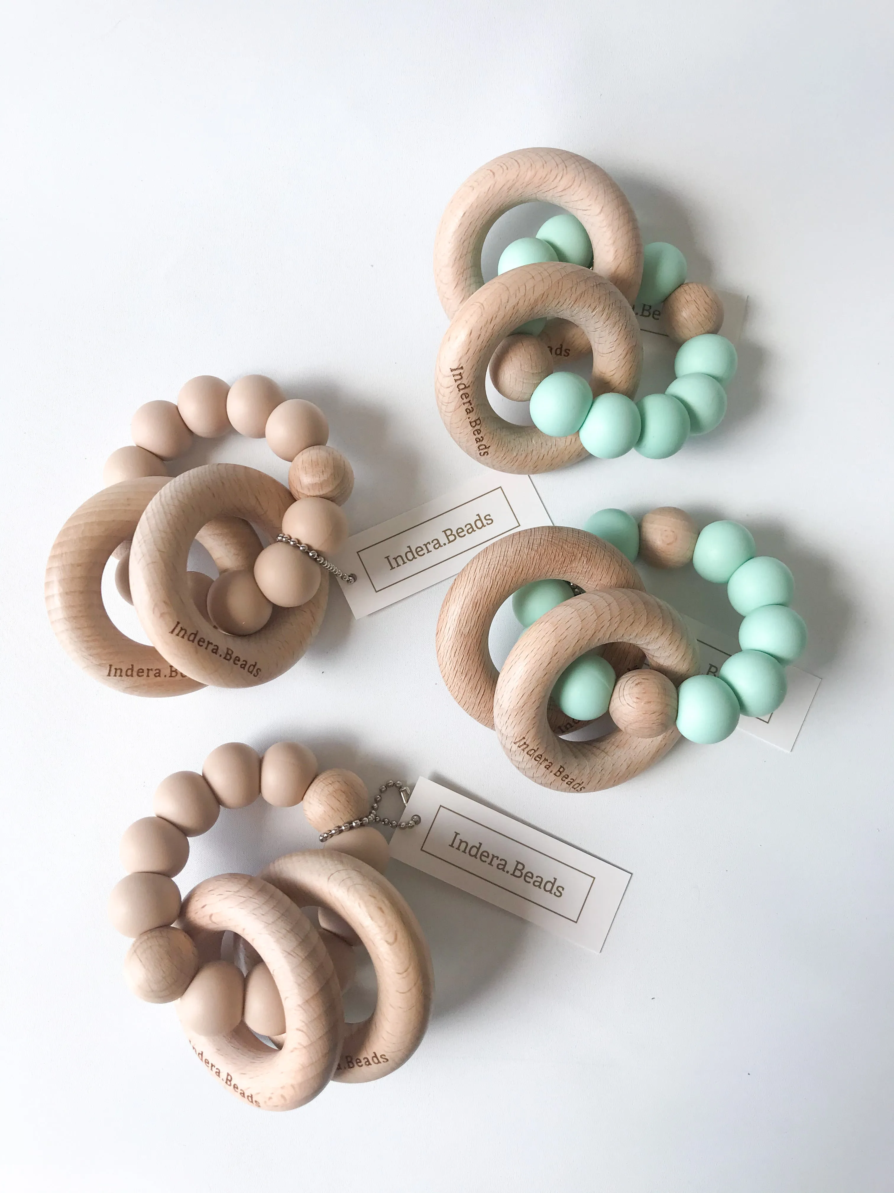 Rattle Silicone Teether