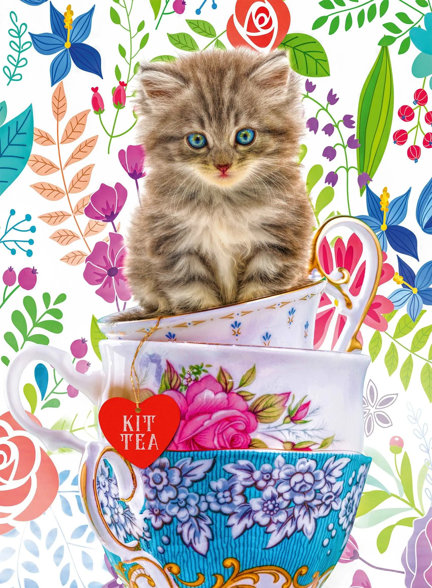 Ravensburger - Kitten in a Cup 500 pieces