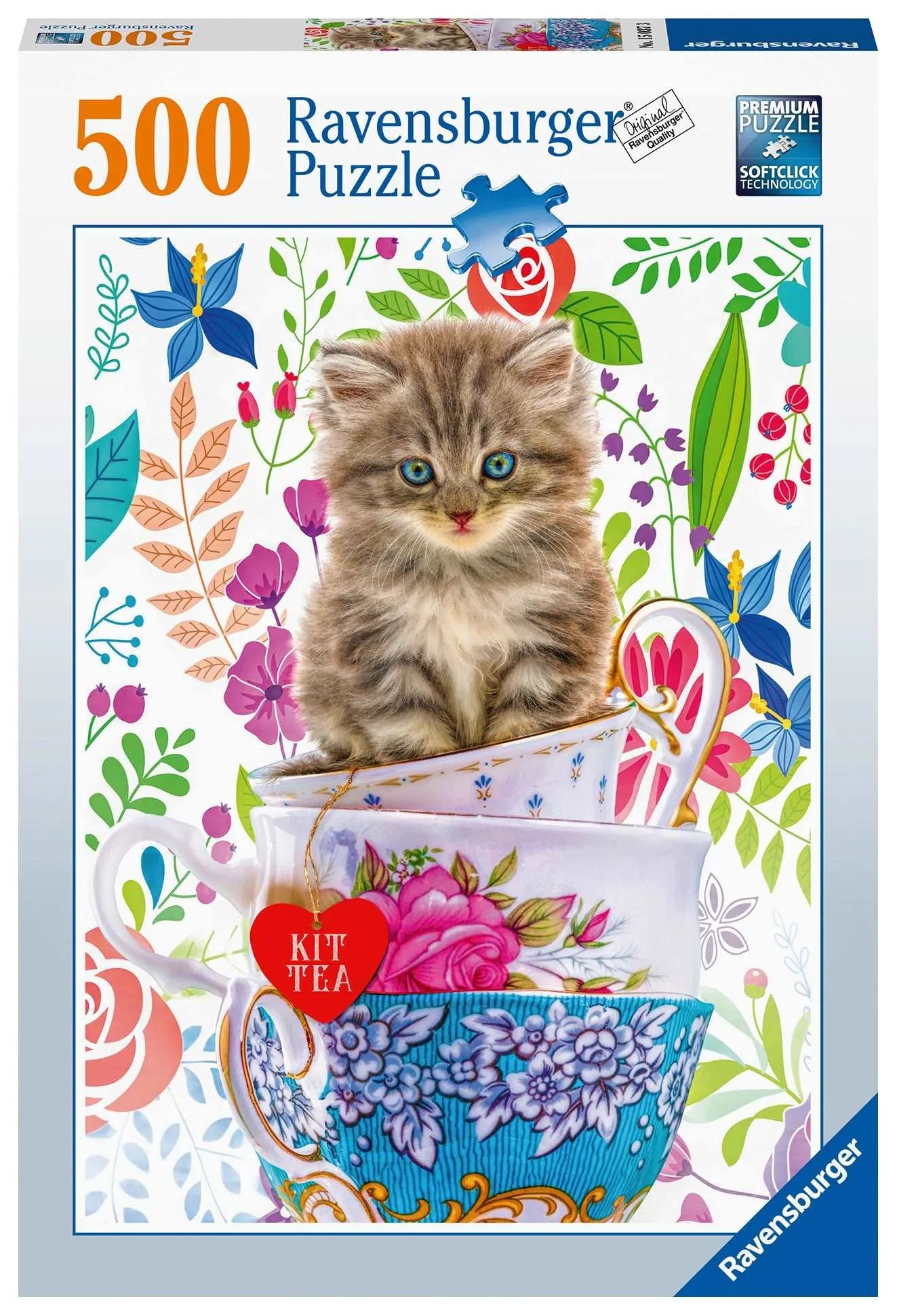 Ravensburger - Kitten in a Cup 500 pieces