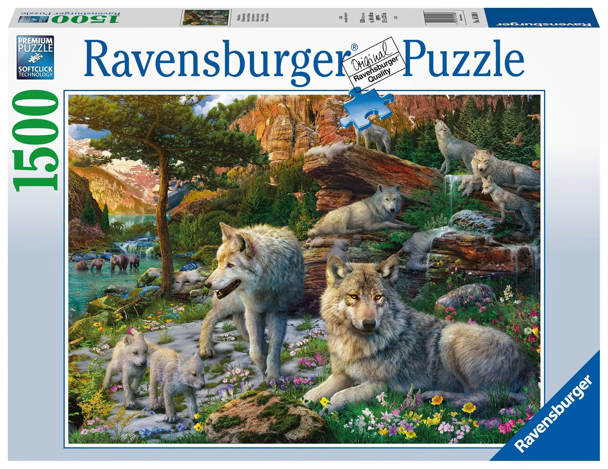 Ravensburger - Wolves in Spring Puzzle 1500 pieces