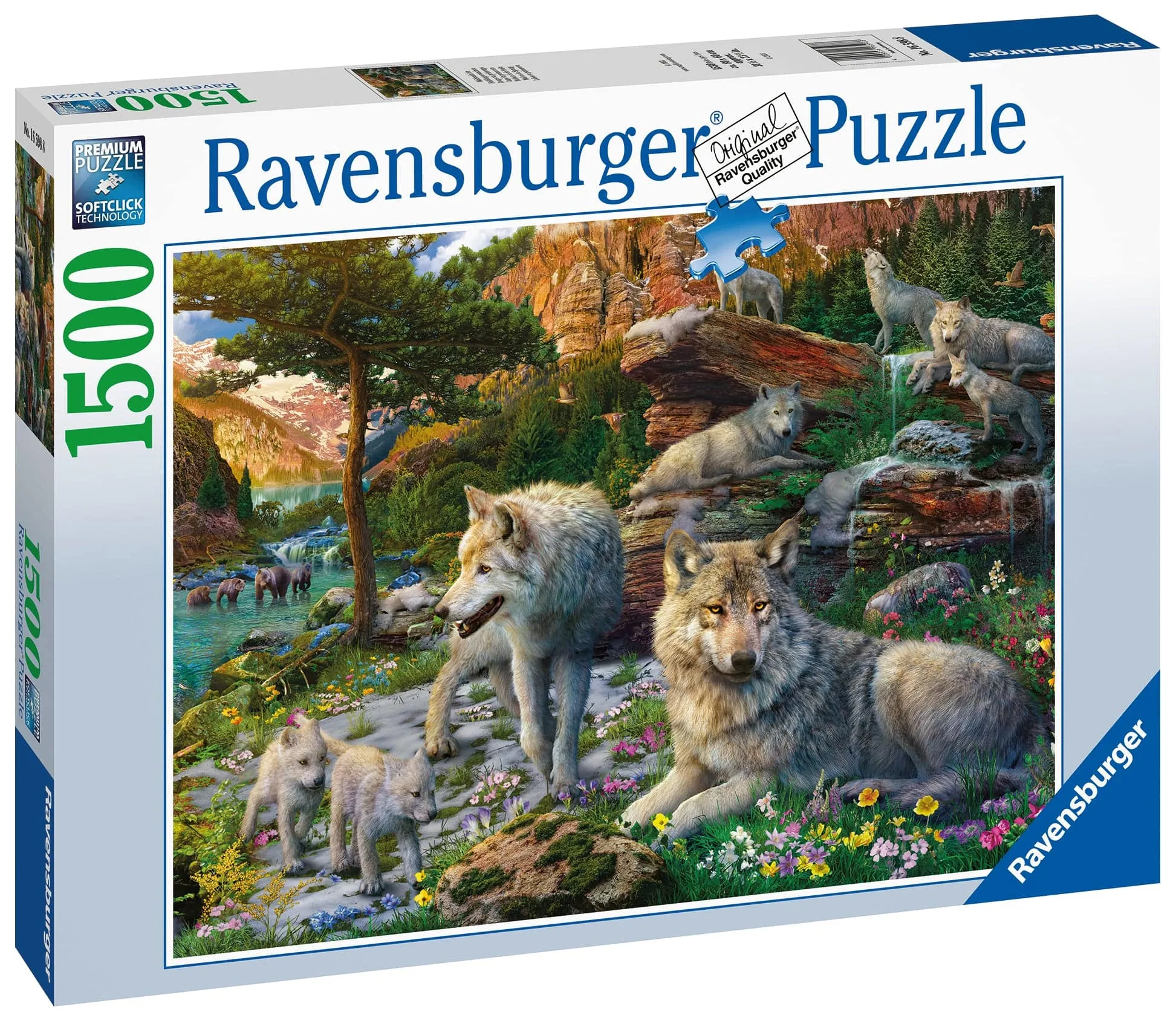 Ravensburger - Wolves in Spring Puzzle 1500 pieces