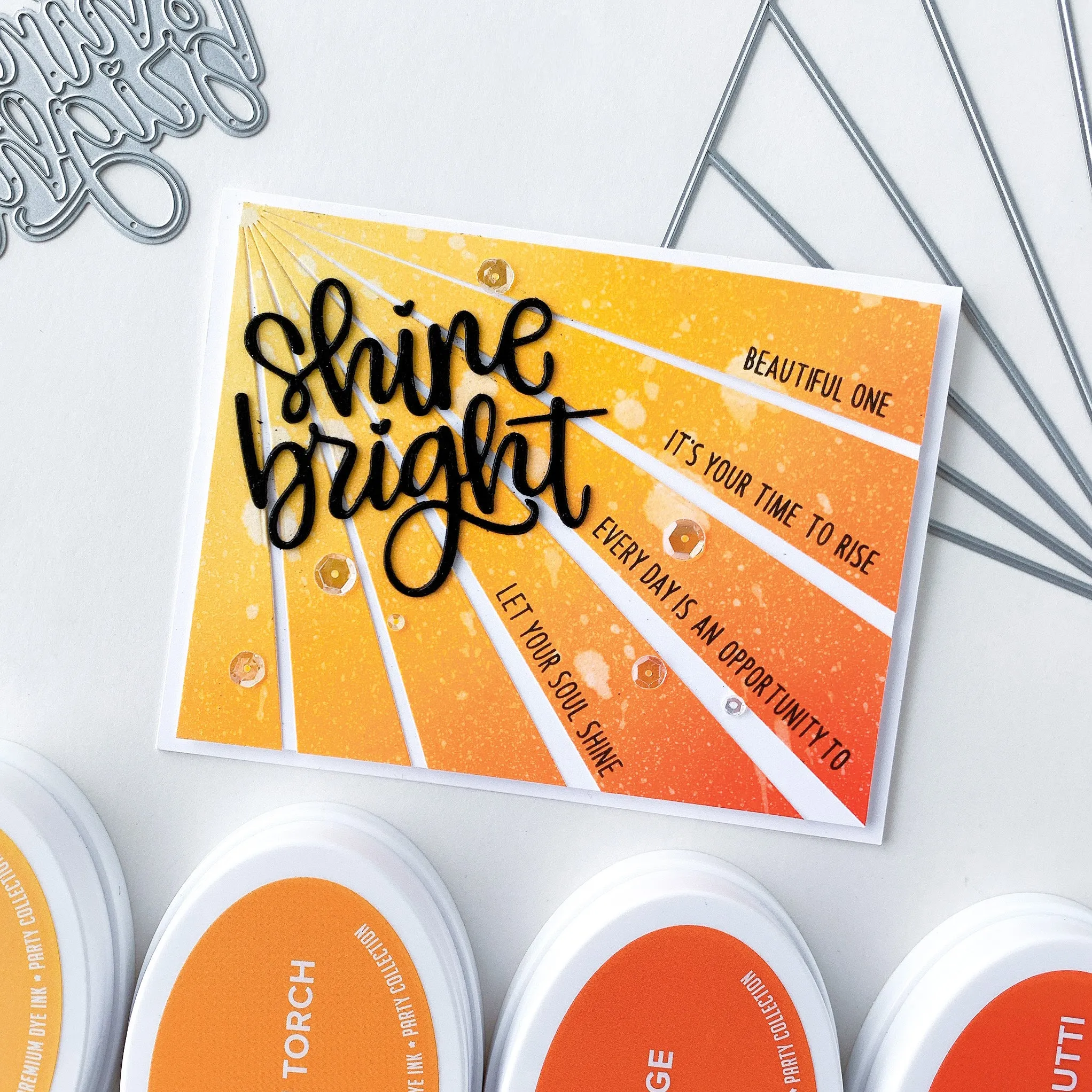 Shine Bright Sentiments Stamp Set