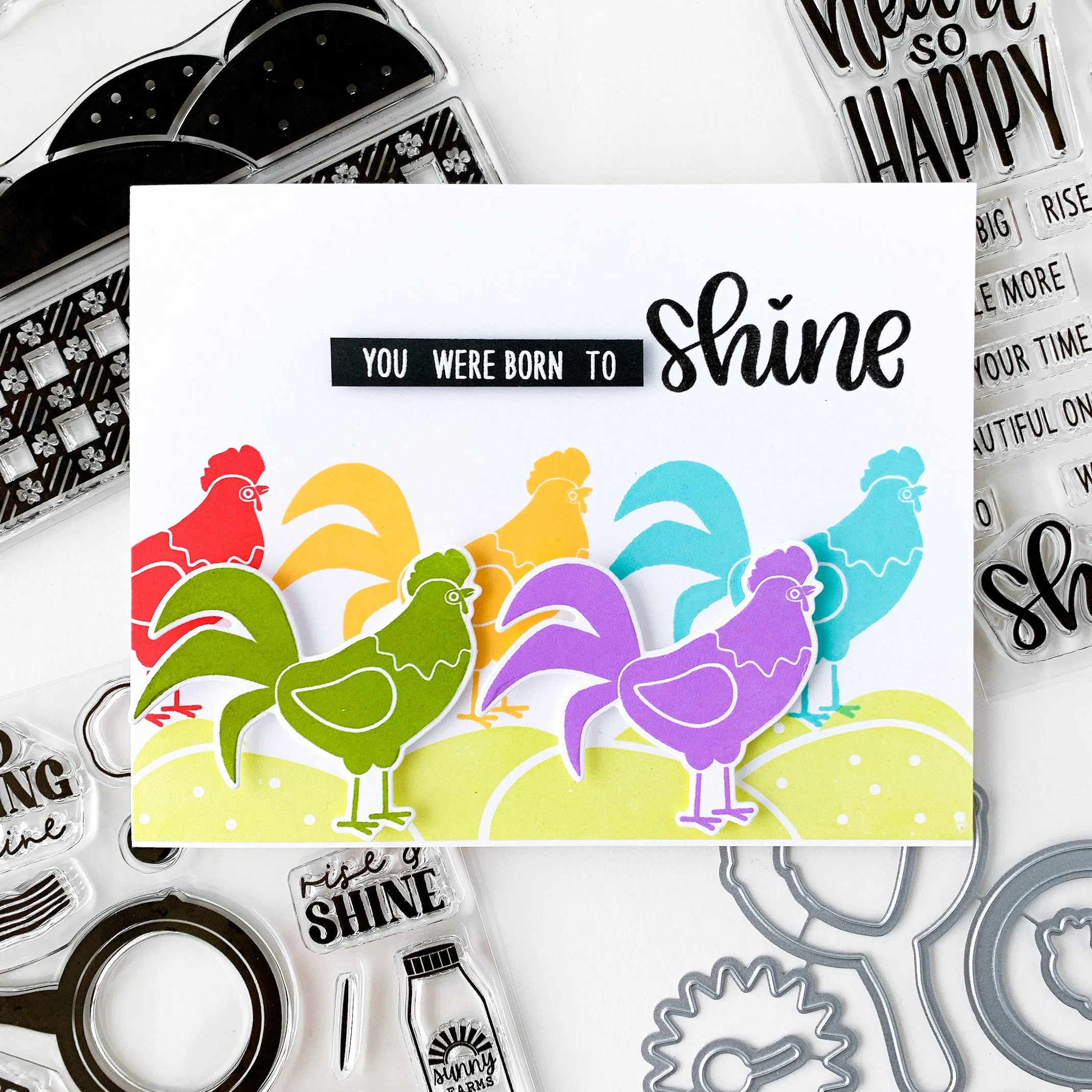 Shine Bright Sentiments Stamp Set