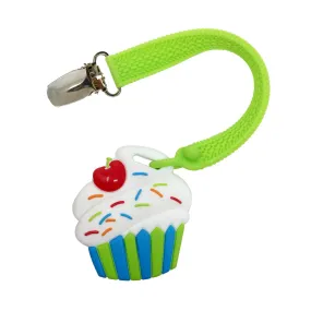 Silli Chews Mini Cupcake Teether & Strap Set