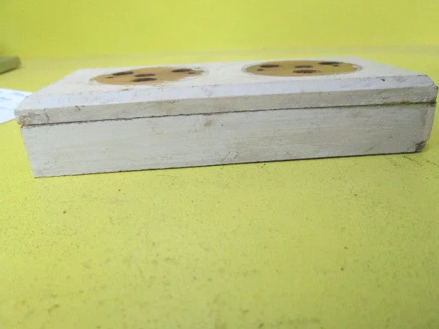 Small Wooden Mounting Block for Vintage Switches(150L x 70W x 30H)