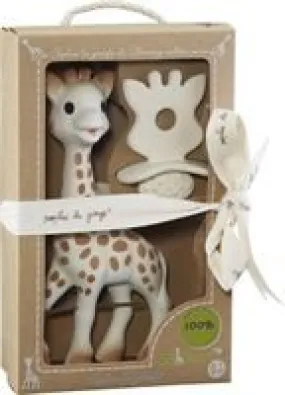 Sophie the Giraffe and So Pure Natural Teether Set