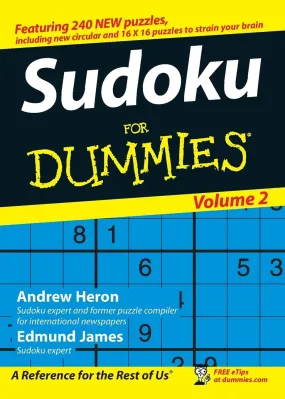 Sudoku For Dummies, Volume 2 Paperback