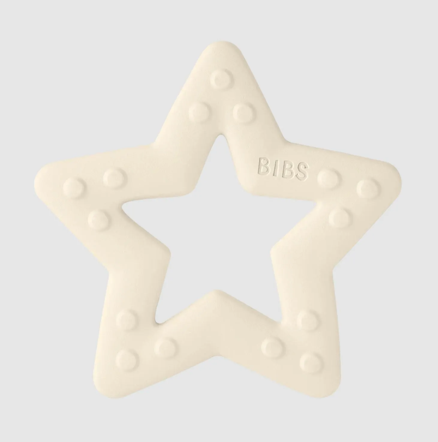 Teether - Star - Off-White