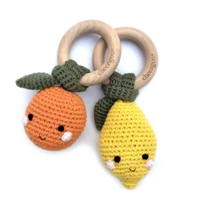 teething rattle - various styles
