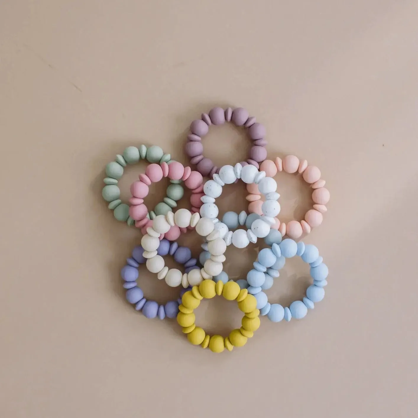 Three Hearts Adelia | Teether in Strawberries and Cream