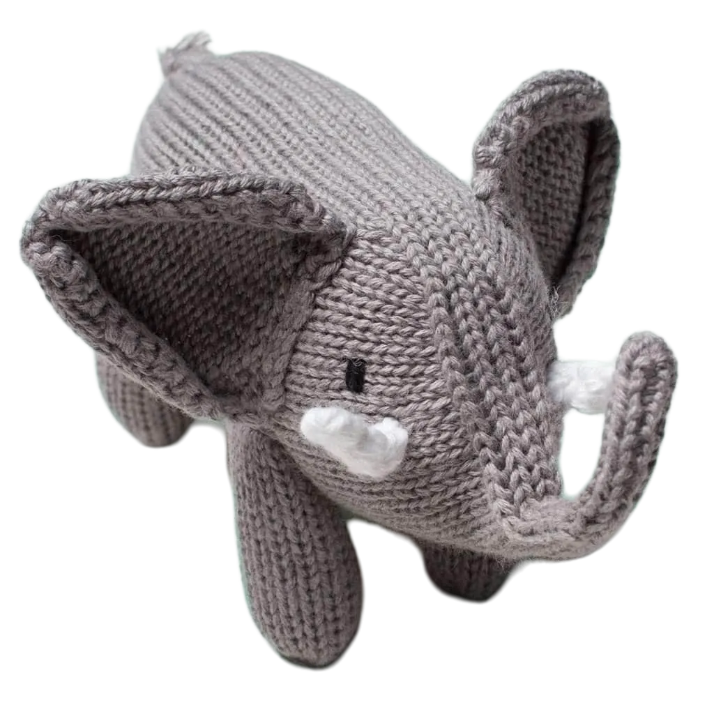 Toni Elephant Baby Rattle