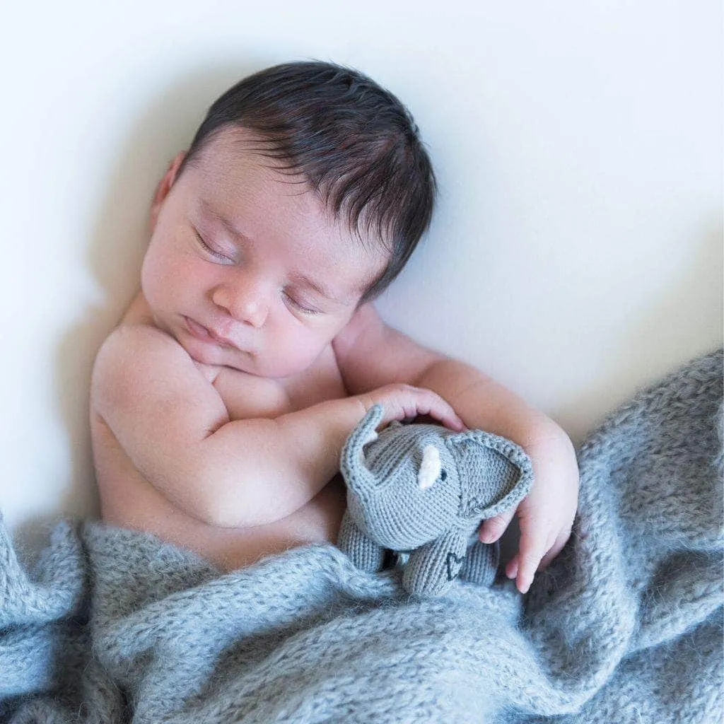 Toni Elephant Baby Rattle