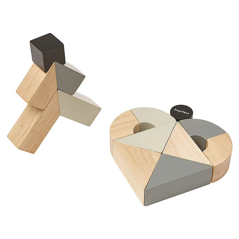Twisted Blocks by Plan Toys