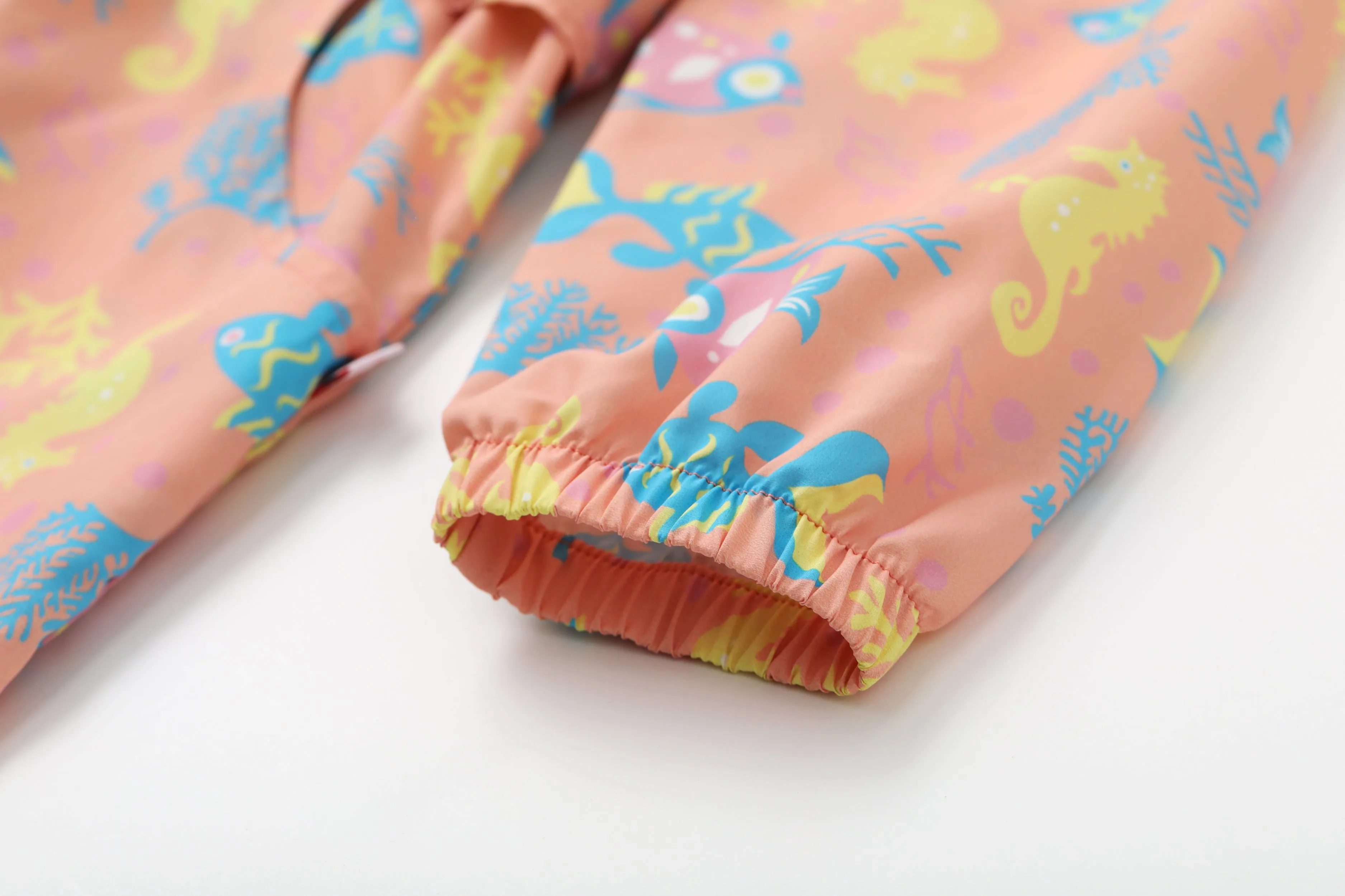 Vauva SS24 - Girls Long Sleeves Windbreaker (Sand Pink)