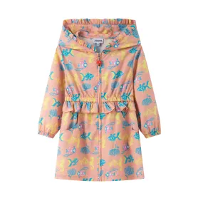 Vauva SS24 - Girls Long Sleeves Windbreaker (Sand Pink)