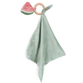 Water Melonie Wood Teether Security Blankie