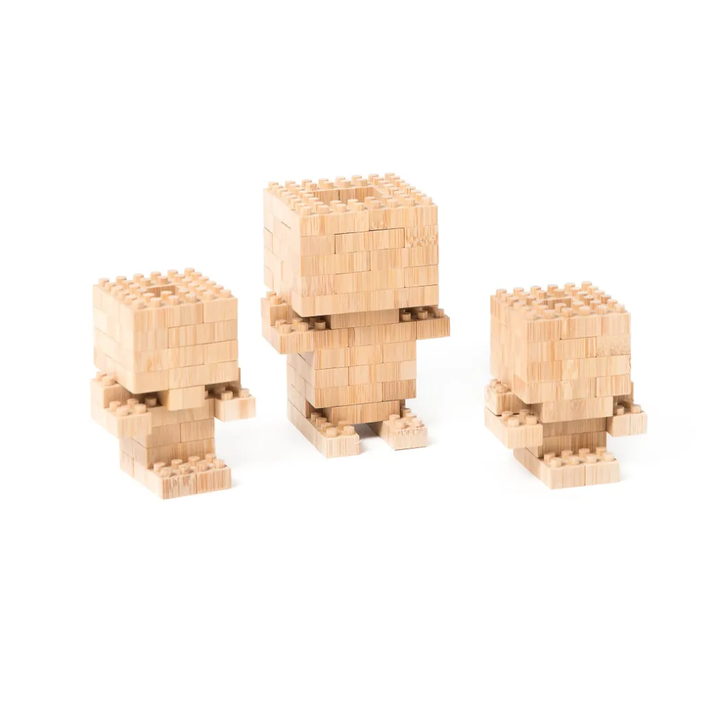 Wooden Eco-Brick Set