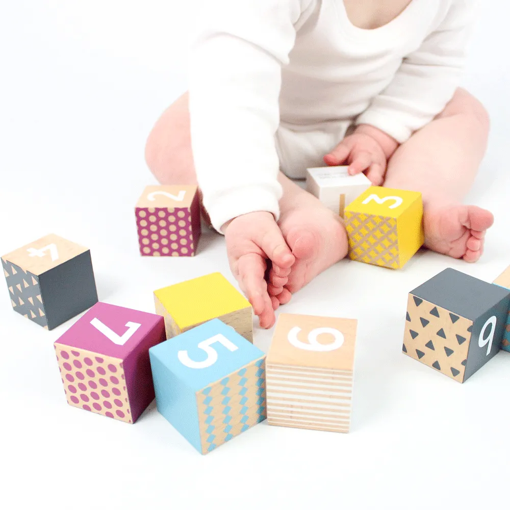 Wooden Number Blocks - FSC 100%