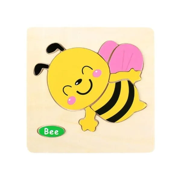 Wooden Puzzles for Kids Boys and Girls Set (40 pcs)