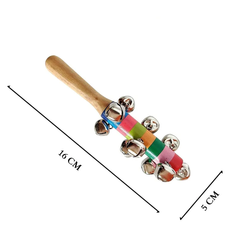 Wooden Rattles for Baby - set of 3 pcs / multicolor
