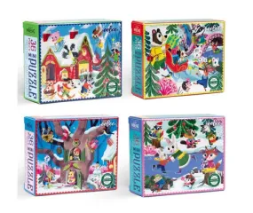 Woodland Holiday Mini Puzzle