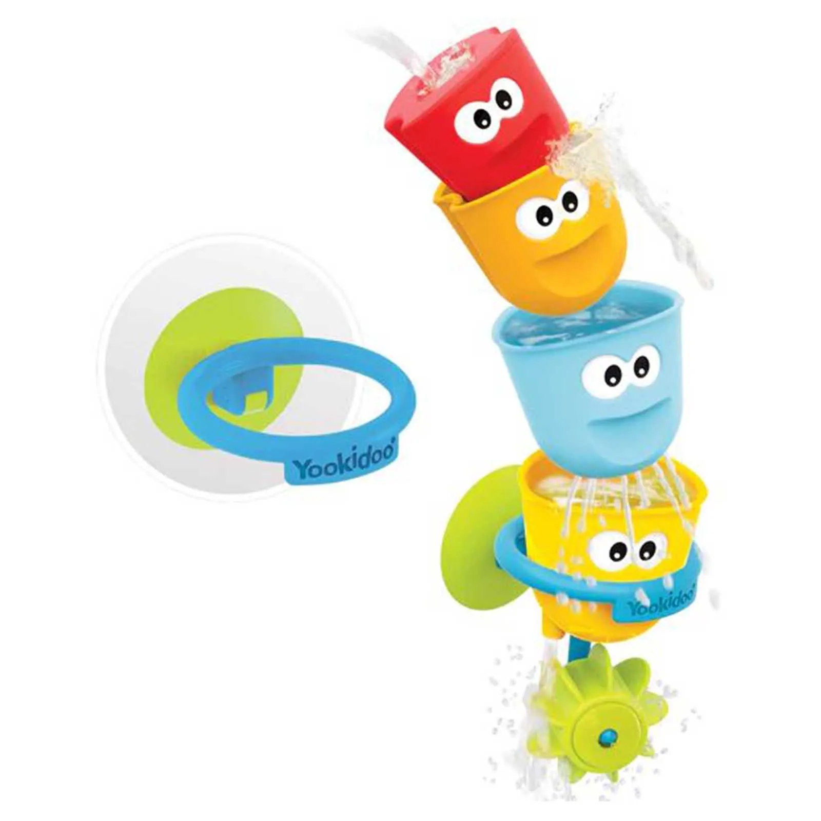 Yookidoo Fill N Spill Action Cups Play Set